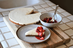 Recipe: No-Bake Cheesecake w/ Flavor King Pluot Compote