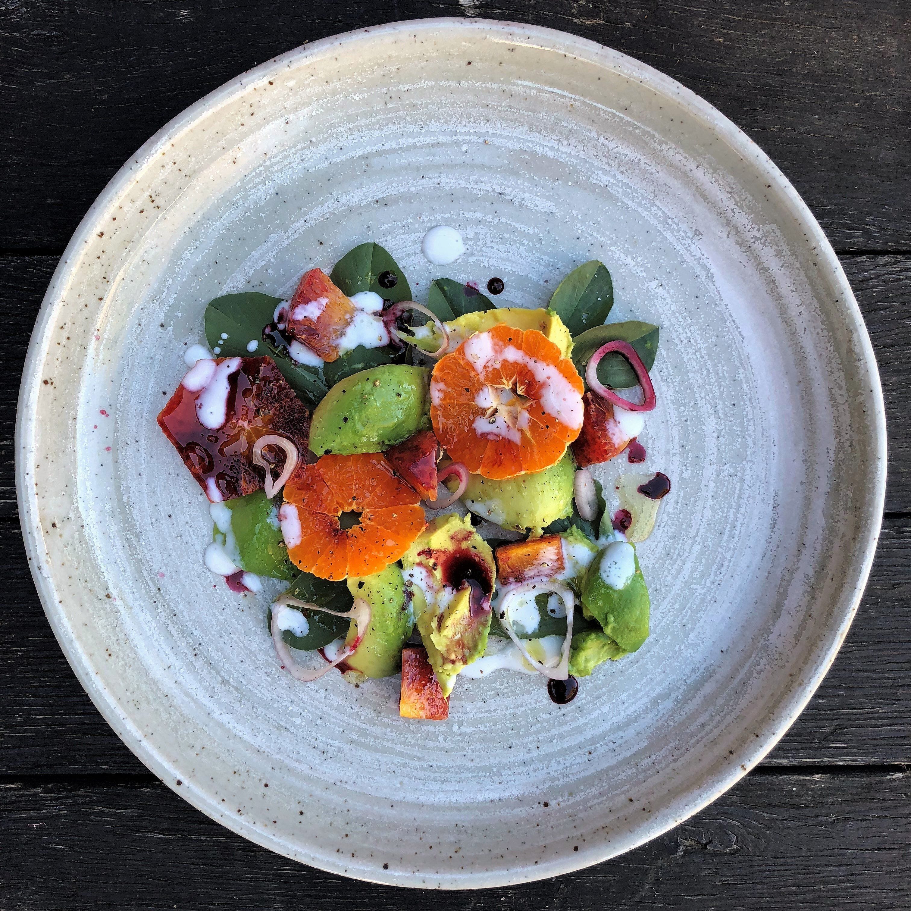 Citrus Salad with Pomegranate Saba & Buttermilk Dressing – Frog Hollow Farm
