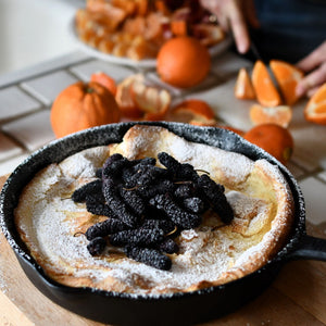 Dutch Baby with Mulberries and Citrus