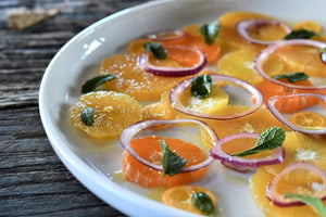 Citrus Salad With Red Onions & Mint