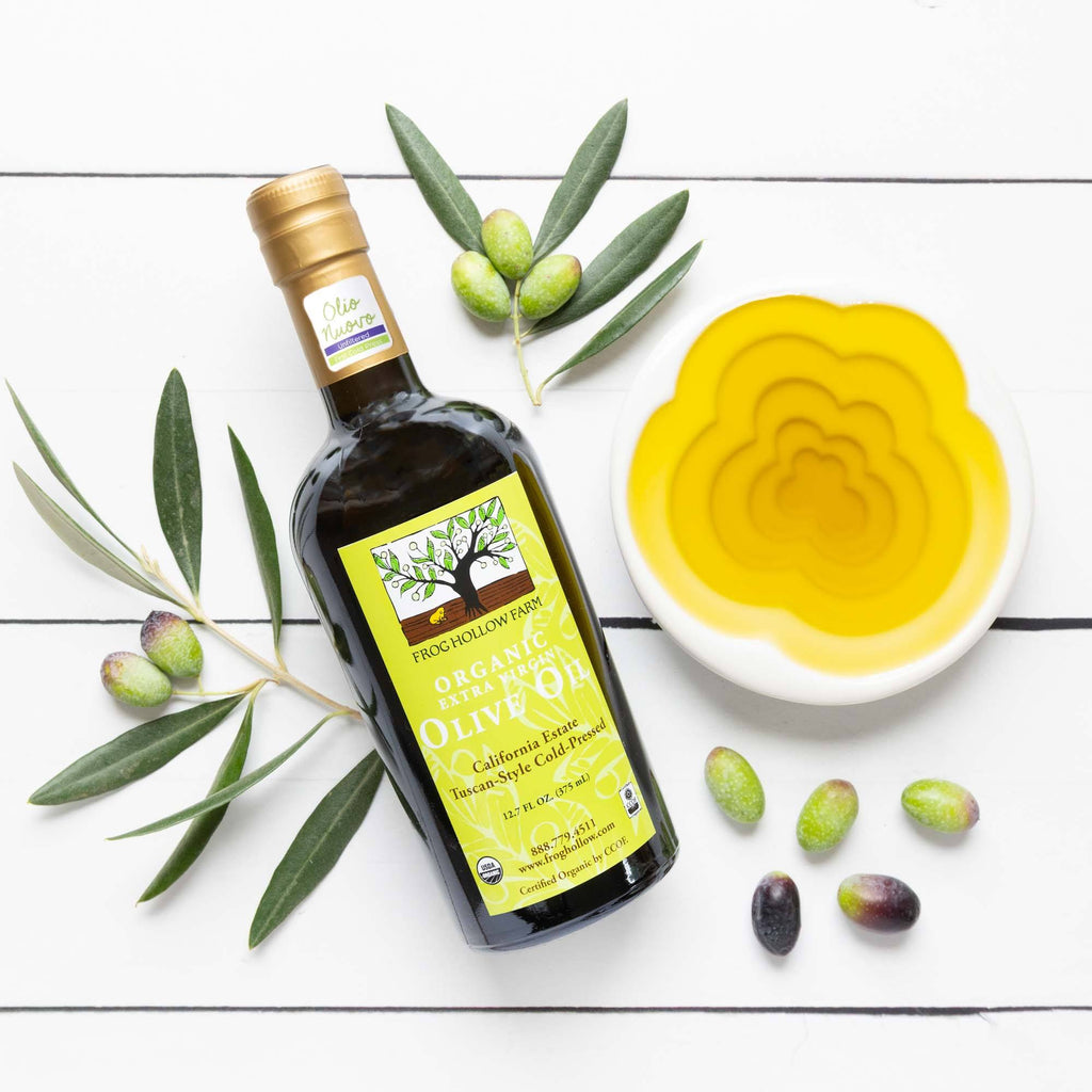 Organic Extra Virgin Olive Oil - 2023 Olio Nuovo – Frog Hollow Farm
