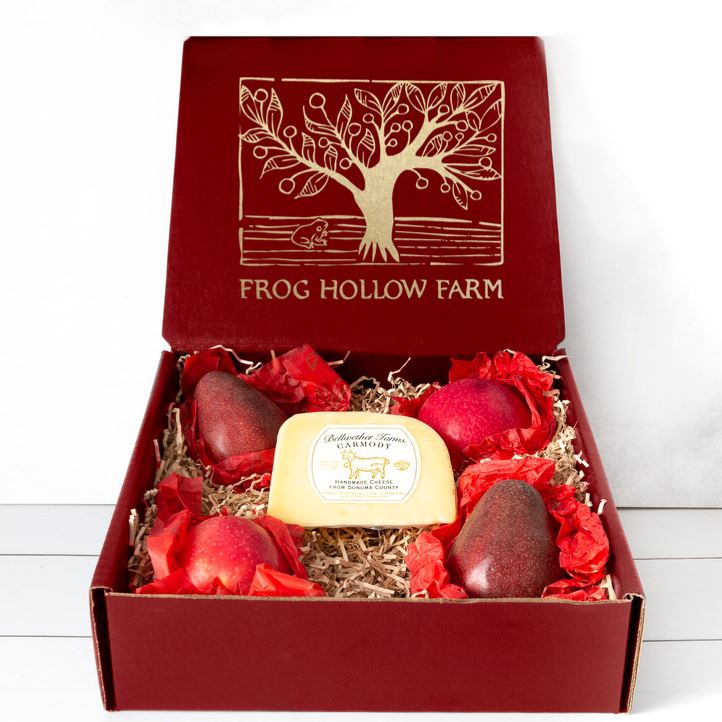 Valentine's Day Mixed Fruit & Cheese Box Frog Hollow Farm