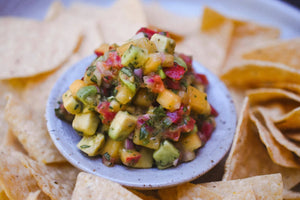 Avocado and Peach Salsa
