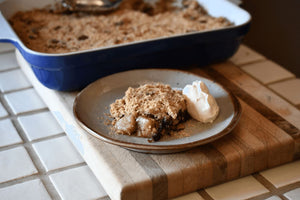 Recipe: Warren Pear and Mulberry Crisp