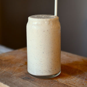 Medjool Date Shake with Walnuts and Cinnamon