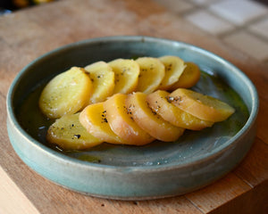 French Fingerling Potatoes with Meyer Lemon Olive Oil