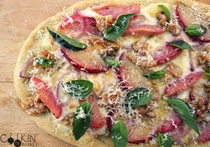 Savory Pluot Flatbread