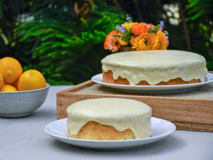 Lemon Cake & Sale on Apricot Conserve