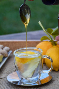 Meyer Lemon Honey Ginger Tea