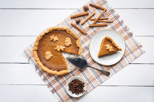 Handmade Pumpkin Pie With Sugar, Spice, and Everything Nice