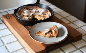 Dutch Baby Pancakes with Apples