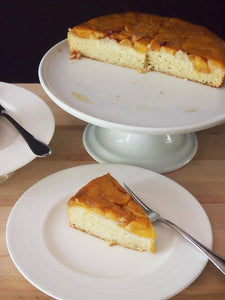 Peach Upside Down Cake Recipe by Laura Dembowski