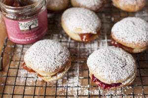 Sufganiyot, a Hanukkah delicacy