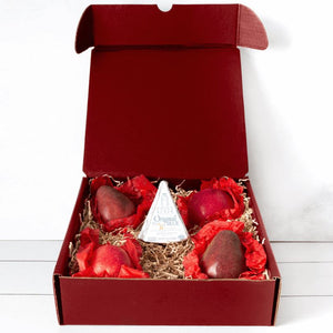 Valentine's Day Mixed Fruit & Cheese Box