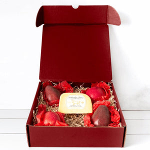 Valentine's Day Mixed Fruit & Cheese Box