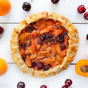 Apricot-Cherry Galette