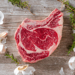 Grass-Fed Boneless Beef Ribeye Steaks (2 Pack)