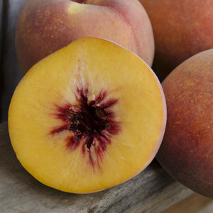 Organic Autumn Flame Peaches | Organic Peaches