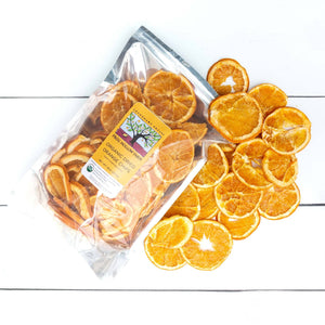 Organic Dried Orange Chips