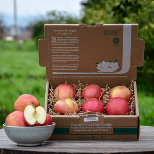 Bulk Organic Small Fuji Apples, 4 lb, Hikari Farms